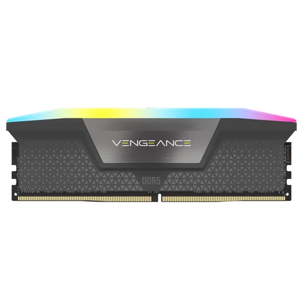 Memoria Ram UDIMM CORSAIR VENGEANCE 16GB DDR5 6000Mhz CL38 1.35V (1x16) Black RGB