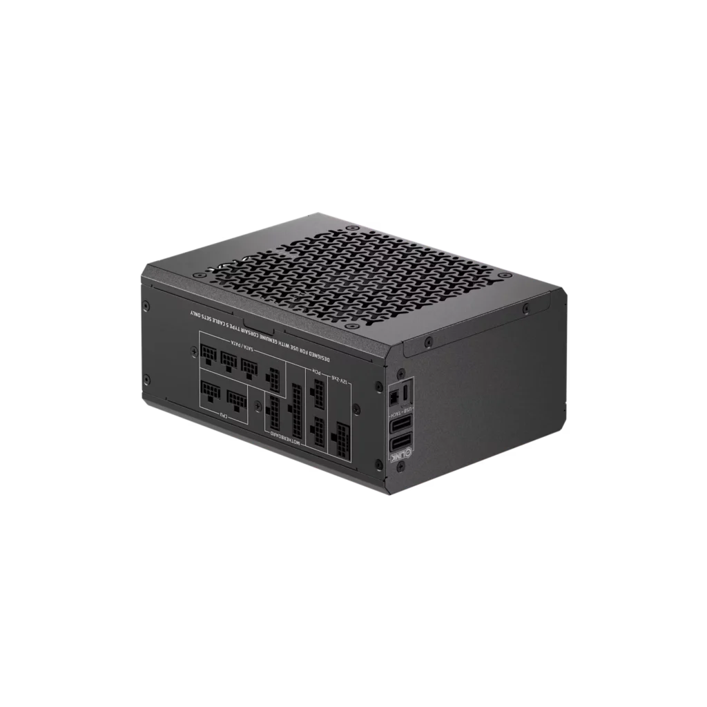 Fuente CORSAIR HX1200i SHIFT 1200w Platinum modular conexión lateral