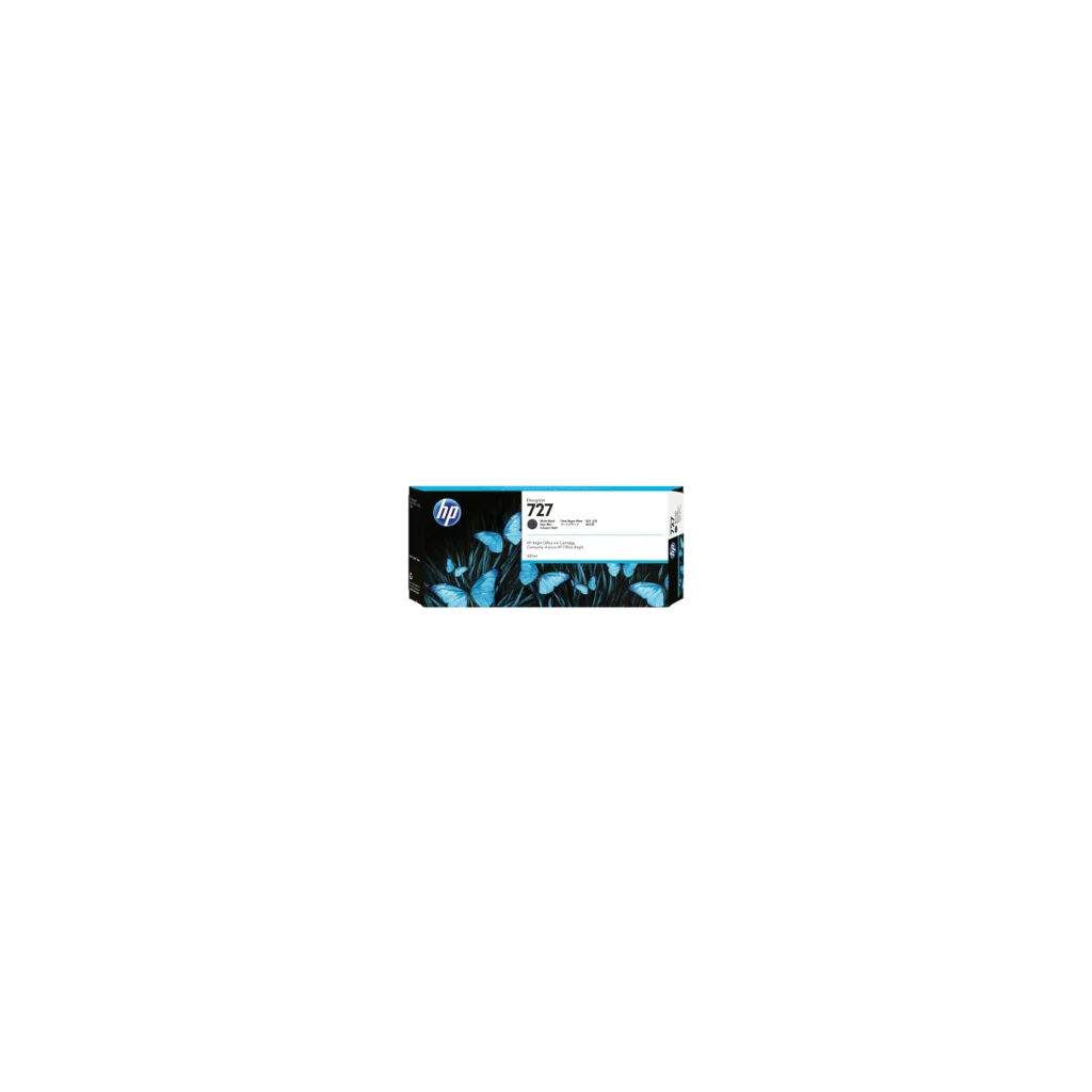 Cartucho de Tinta Plotter HP 727 Negro Mate Alta Capacidad