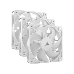 Kit de ventiladores CORSAIR PWM de 120 mm RS120 x3 blanco