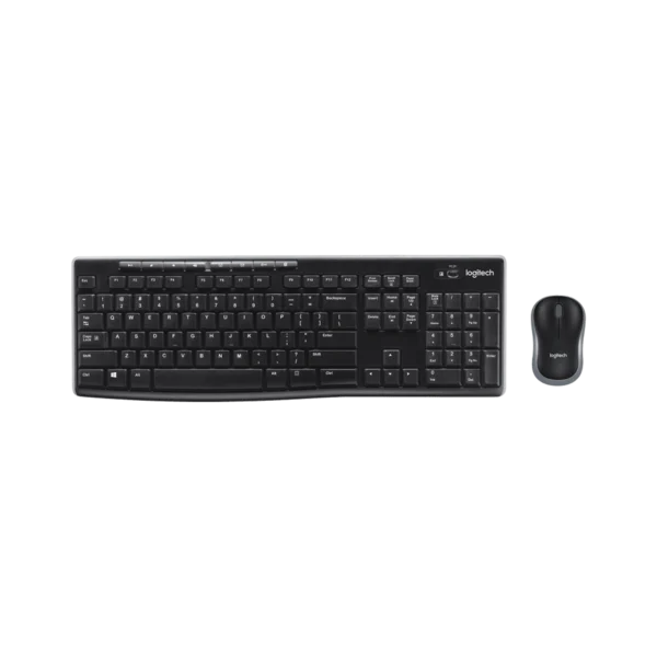 Combo Teclado y Mouse Inalámbrico Logitech MK270 Negro