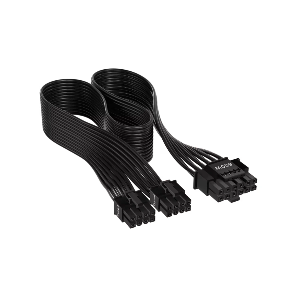 Cable de alimentación de PSU de tipo 4 PCIe 5.1 12V-2x6 de 600 W