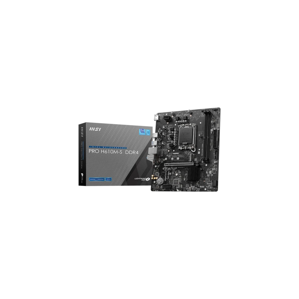 Motherboard MSI PRO H610M-S LGA1700 DDR4