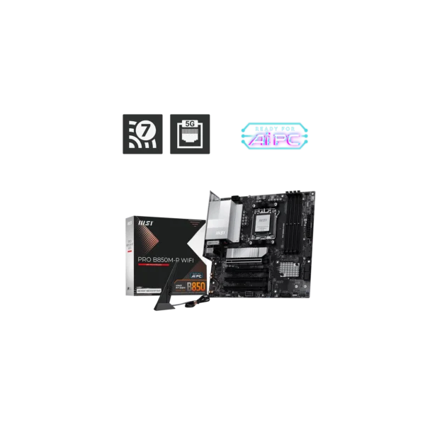 Motherboard MSI PRO B850M-P WIFI AM5 DDR5
