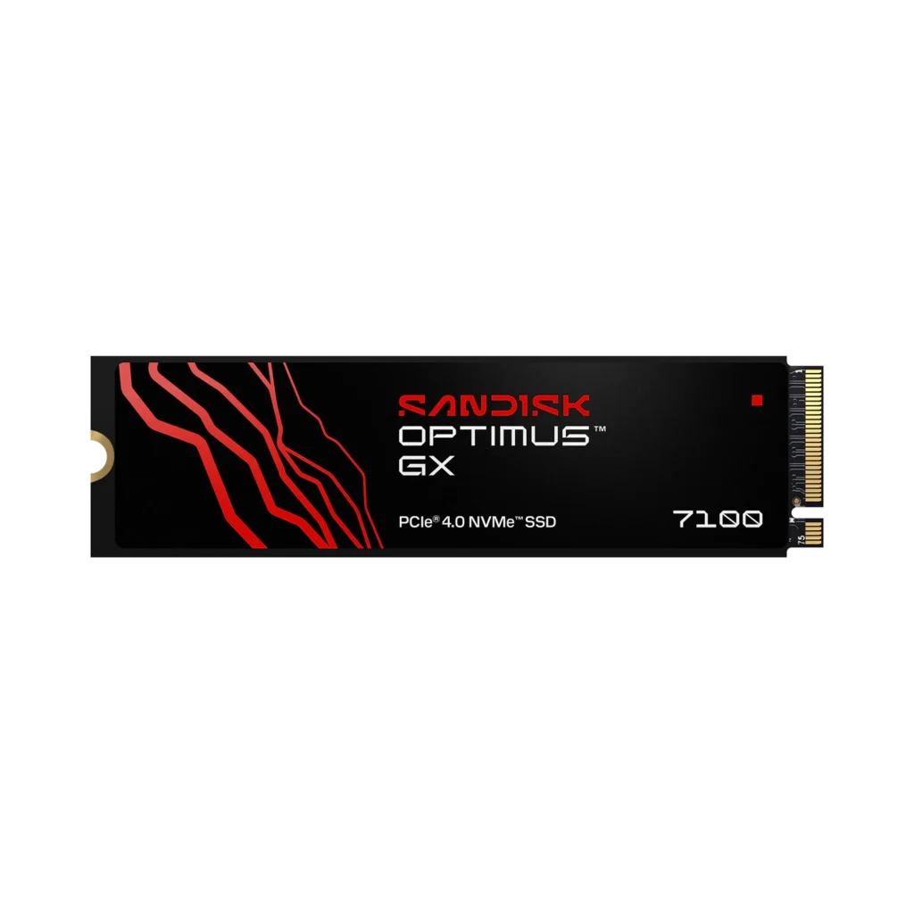 Disco Interno SSD Sandisk Optimus GX7100 500GB M.2 2280 NVMe PCIe 4.0 6800MB/s