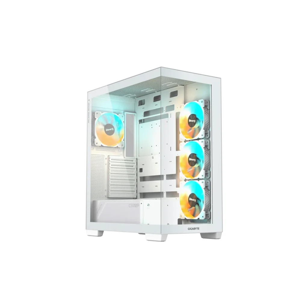 Gabinete GIGABYTE C500 PANORAMIC STEALTH Mid Tower S/Fuente Blanco