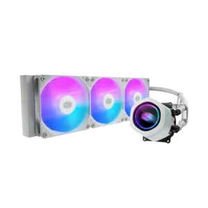 Water Cooler Cooler Master MasterLiquid Core Nex 360 3 Fans 120mm ARGB White