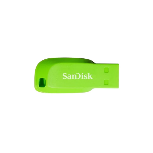 Pen Drive SANDISK Cruzer Blade 32GB USB 2.0 Tipo A Verde