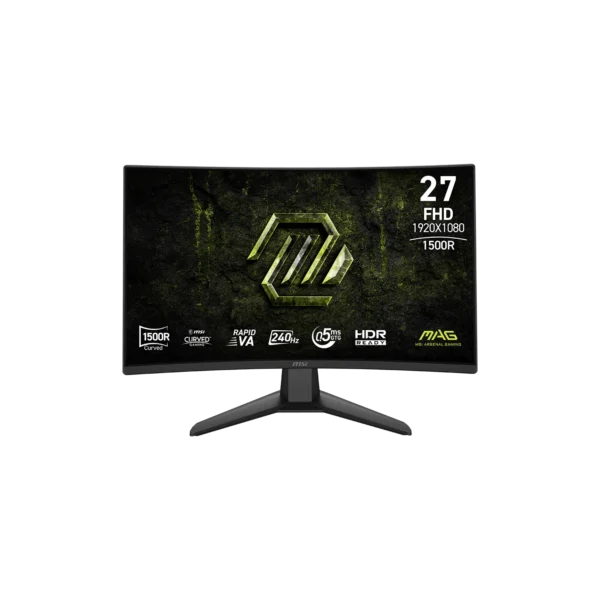 Monitor MSI MAG 274CF X24 27" VA FHD 240Hz 0.5ms Curved Ficha USA