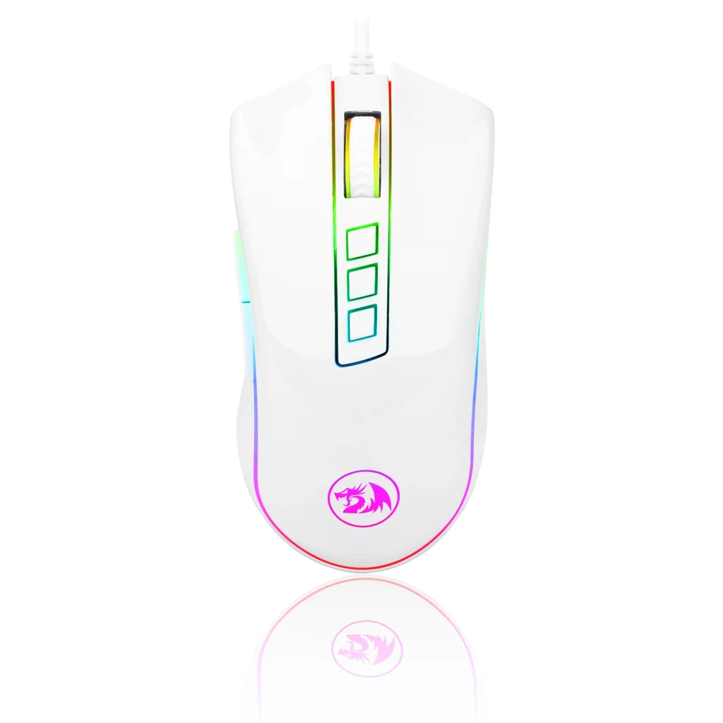 Mouse Redragon Cobra M711 Blanco