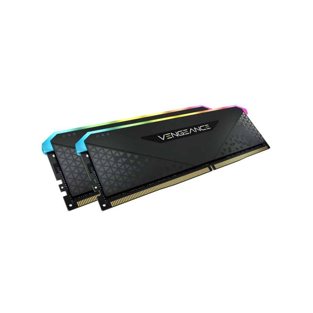 Memoria Ram UDIMM CORSAIR VENGEANCE 32GB DDR4 3200Mhz C16 1.35V (2x16GB) - Black RGB