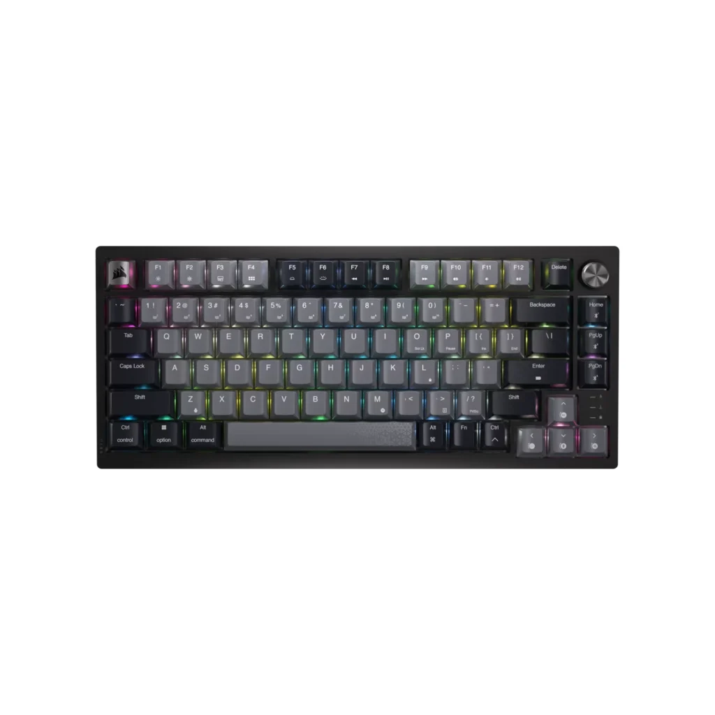 Teclado gamer mecanico Corsair RGB 75 % K65 PLUS WIRELESS