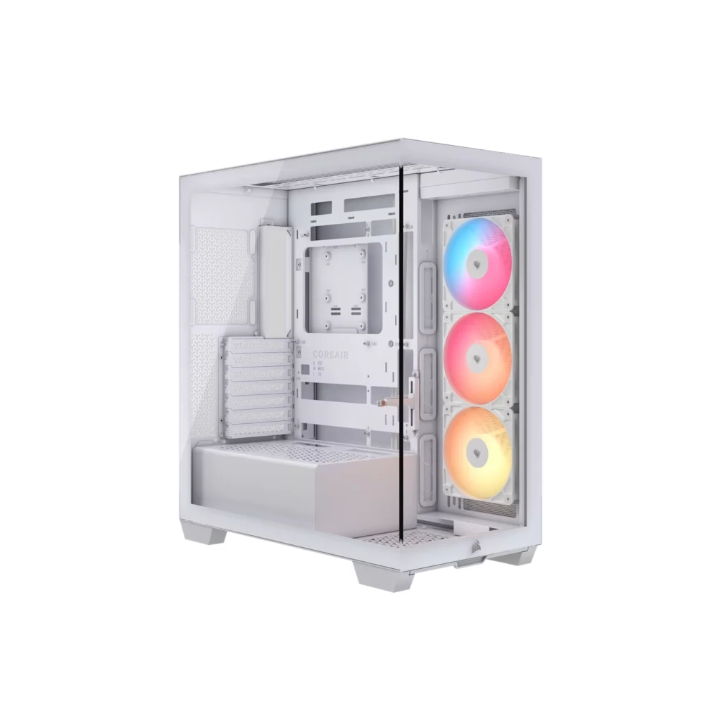 Gabinete CORSAIR 3500X RS-R ARGB Mid Tower Blanco