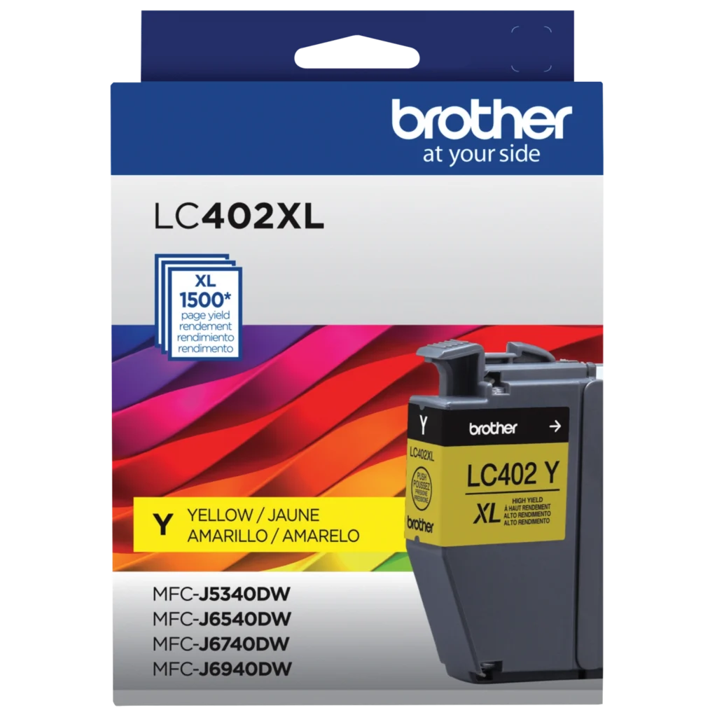 Cartucho de Tinta Brother LC402XLY Amarillo