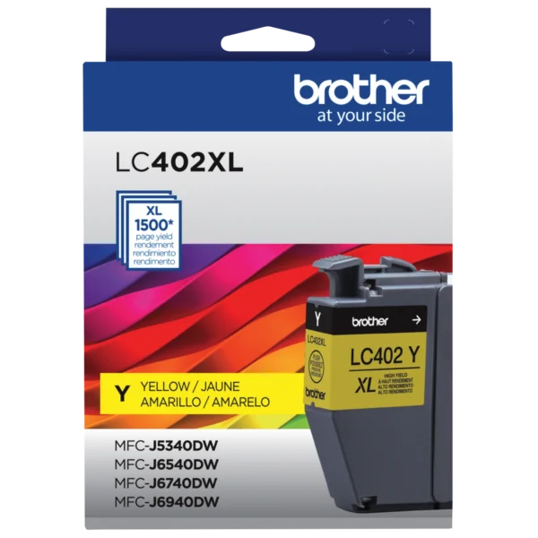 Cartucho de Tinta Brother LC402XLY Amarillo