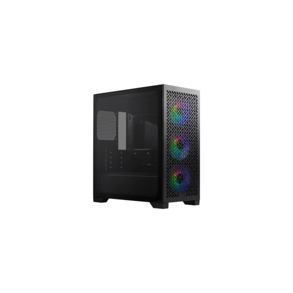 Gabinete Cooler Master Elite 302 Mini Tower 3 Fans ARGB Tempered Glass Black s/Fuente