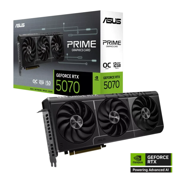 Placa de Video ASUS NVIDIA GeForce PRIME RTX5070 O