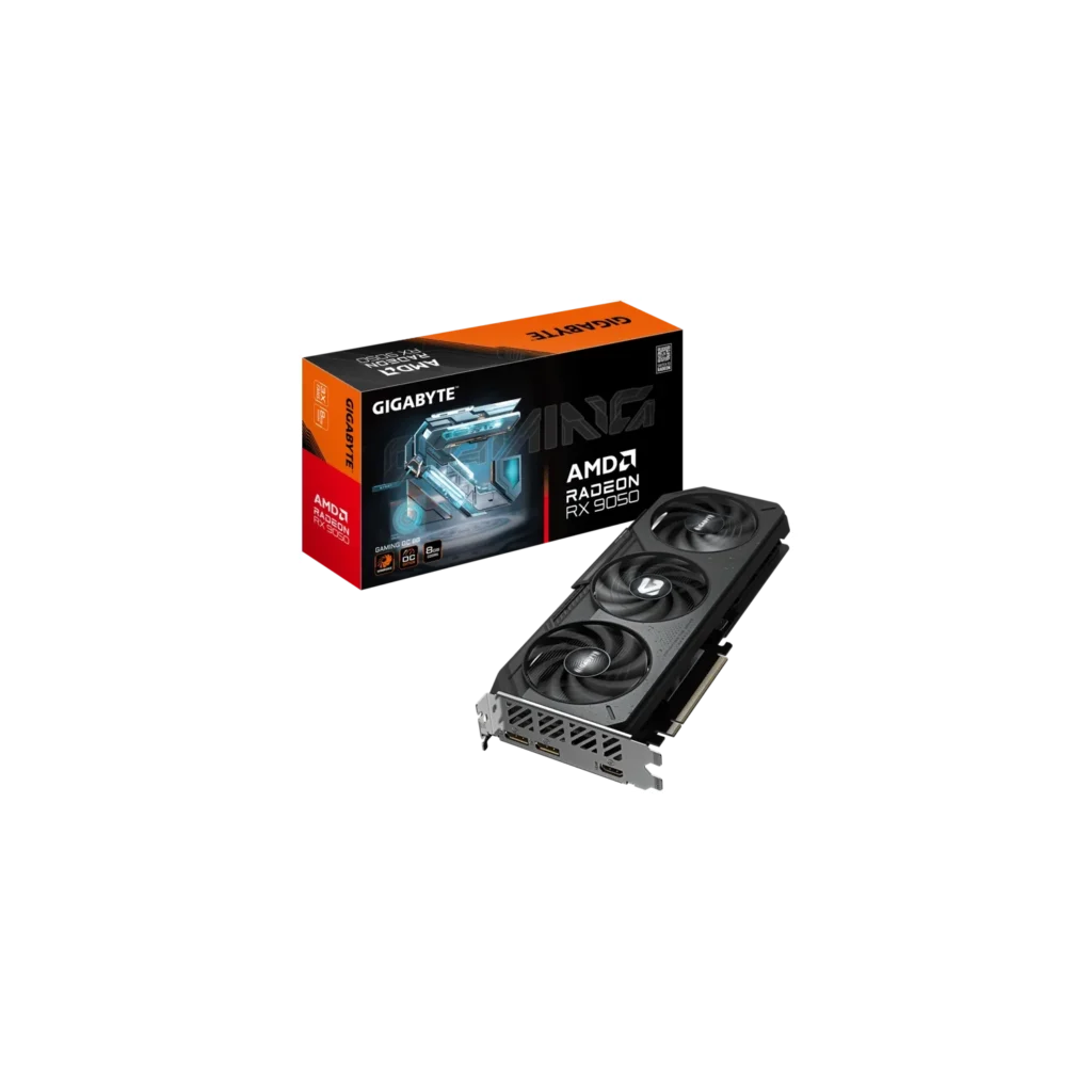 Placa de Video GIGABYTE Radeon RX 9050 GAMING OC 8G
