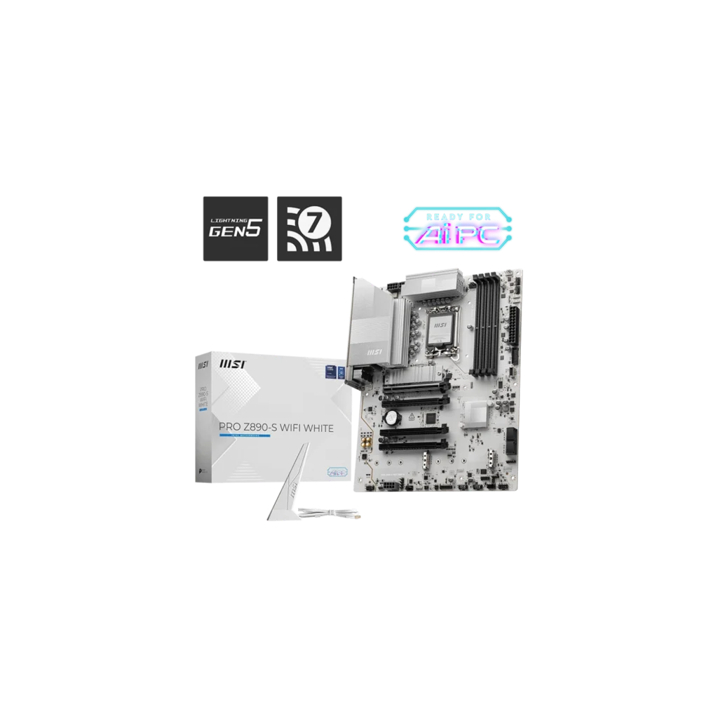 Motherboard MSI PRO Z890-S WIFI WHITE LGA1851 DDR5
