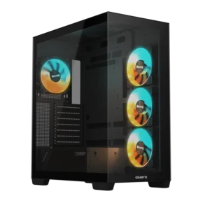 Gabinete GIGABYTE C500 PANORAMIC STEALTH Mid Tower S/Fuente Negro