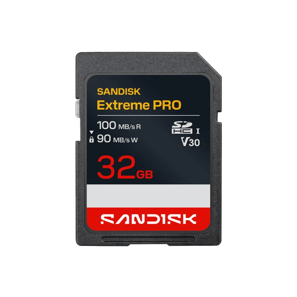 Tarjeta de Memoria SanDisk Extreme PRO SDHC 32GB UHS-I U3 V30 4K UHD 100MB/s