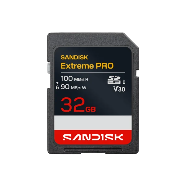 Tarjeta de Memoria SanDisk Extreme PRO SDHC 32GB UHS-I U3 V30 4K UHD 100MB/s