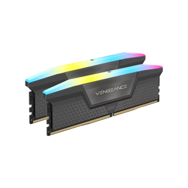Memoria Ram UDIMM CORSAIR VENGEANCE 32GB DDR5 6000MHz CL30 1.40V (2 x 16GB) Negro RGB
