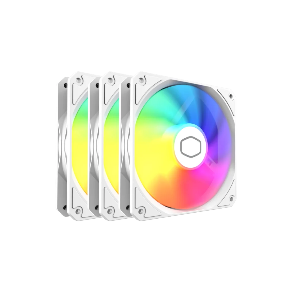 Fan Cooler CM MF120 Lite ARGB White 3-Pack 120mm