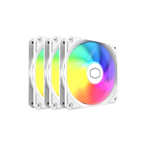 Fan Cooler CM MF120 Lite ARGB White 3-Pack 120mm