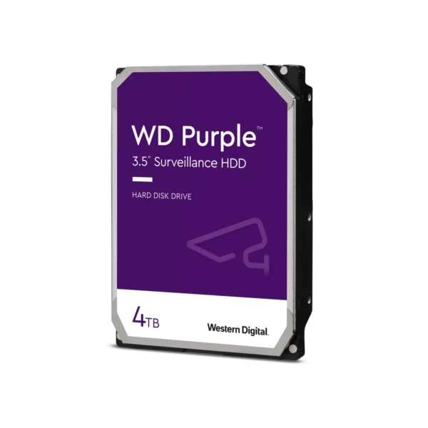 Disco Interno HDD WESTERN DIGITAL Purple 4TB 3.5" SATA 3.0 5400rpm