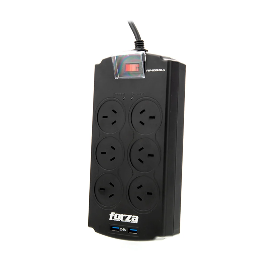 Protector Tensión FSP Forza 2200W 6 Tomas