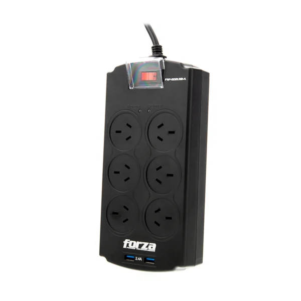 Protector Tensión FSP Forza 2200W 6 Tomas