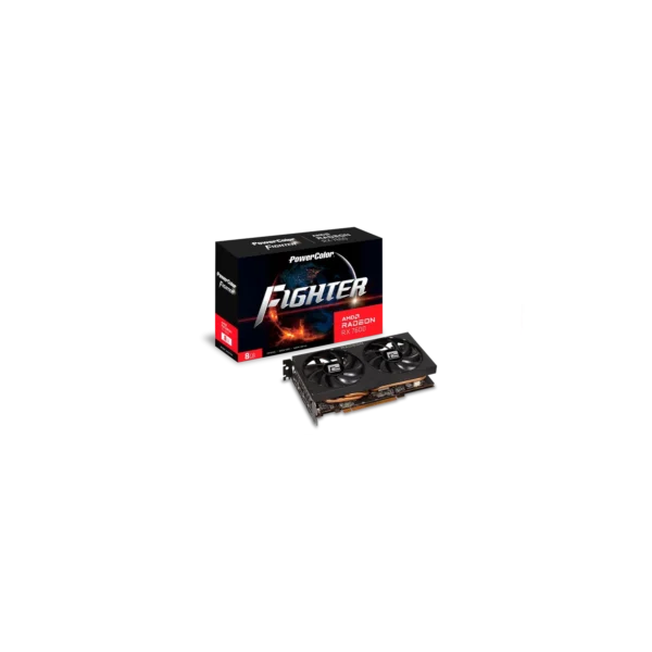 Placa de Video PowerColor Fighter AMD Radeo RX 7600 8GB GDDR6