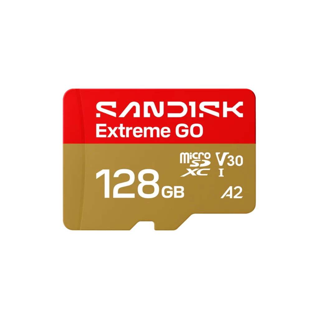 Tarjeta de Memoria SanDisk Extreme GO microSDXC 128GB UHS-I U3 V30 A2 240MB/s
