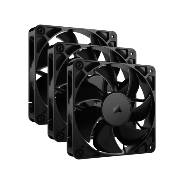 Kit de ventiladores CORSAIR PWM de 120 mm RS120 x3 negro