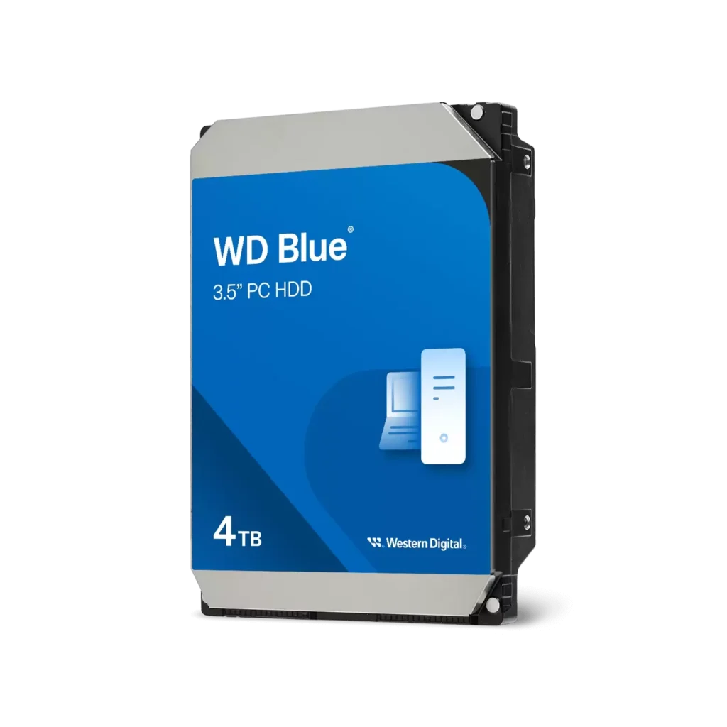 Disco Interno HDD WESTERN DIGITAL Blue 4TB 3.5" SATA 3.0 5400rpm