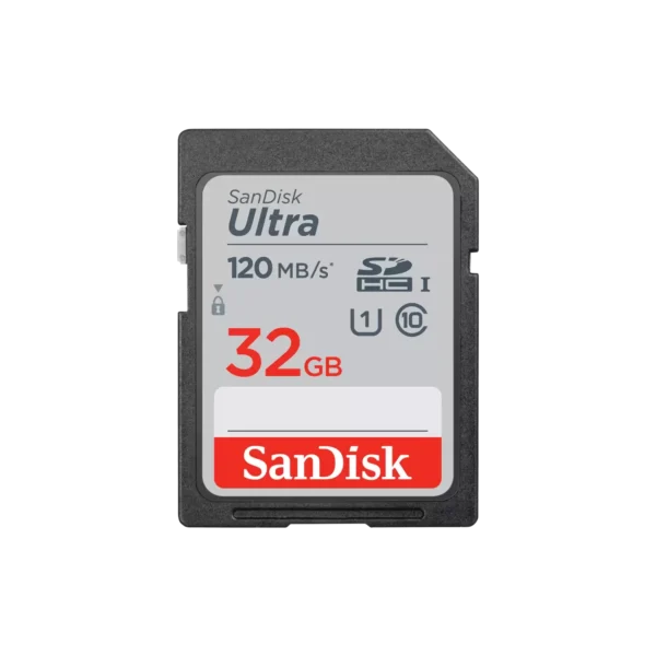 Tarjeta de Memoria SanDisk Ultra SDHC 32GB UHS-I U1 Class 10 120MB/s