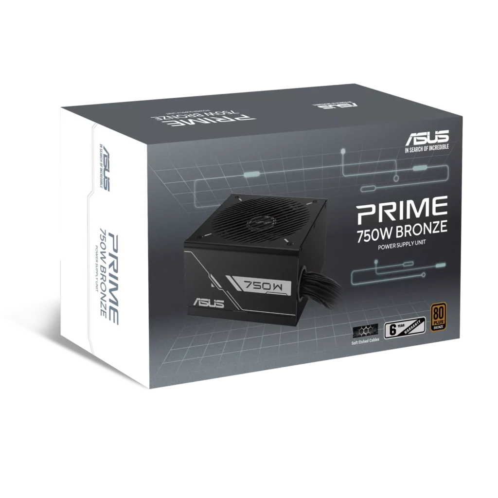 Fuente ASUS PRIME 750W BRONZE BLACK