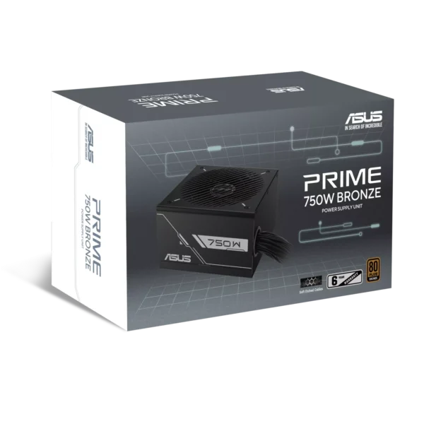 Fuente ASUS PRIME 750W BRONZE BLACK