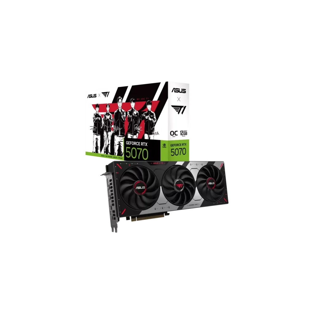Placa de Video ASUS NVIDIA GeForce T1 RTX5070 O12G
