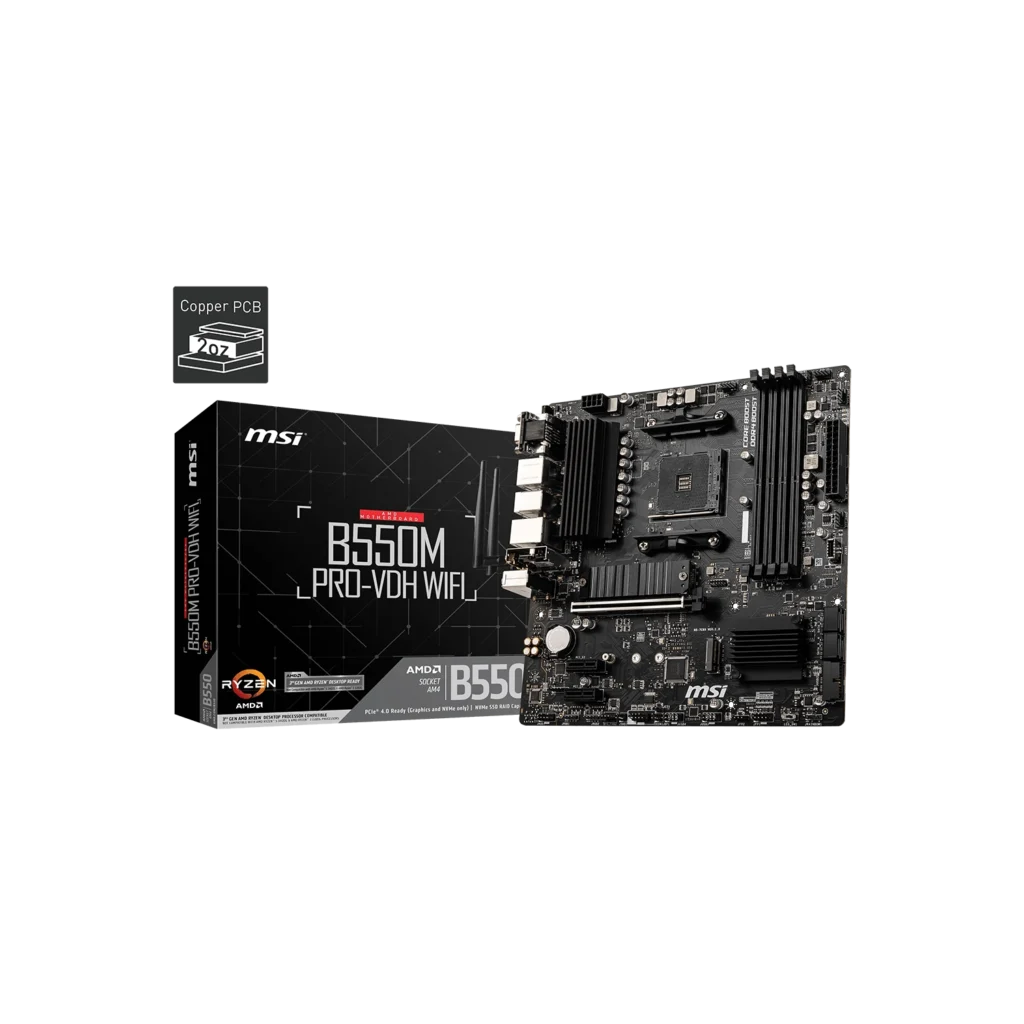 Motherboard MSI B550M PRO-VDH WIFI AM4 DDR4