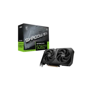 Placa de Video MSI NVIDIA Geforce RTX 5060 Ti 16G SHADOW 2X OC PLUS