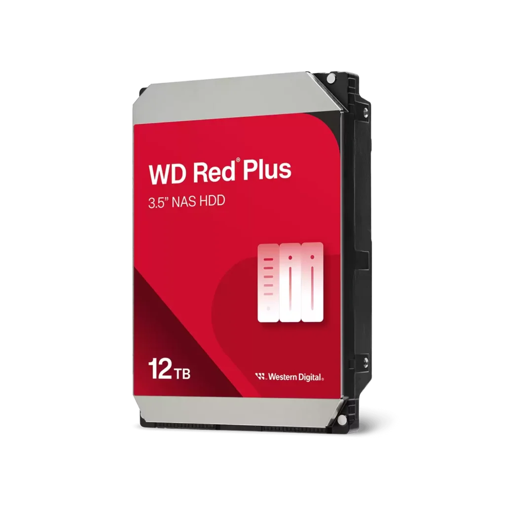 Disco Interno HDD WESTERN DIGITAL Red Plus 12TB 3.5" SATA 3.0 7200rpm