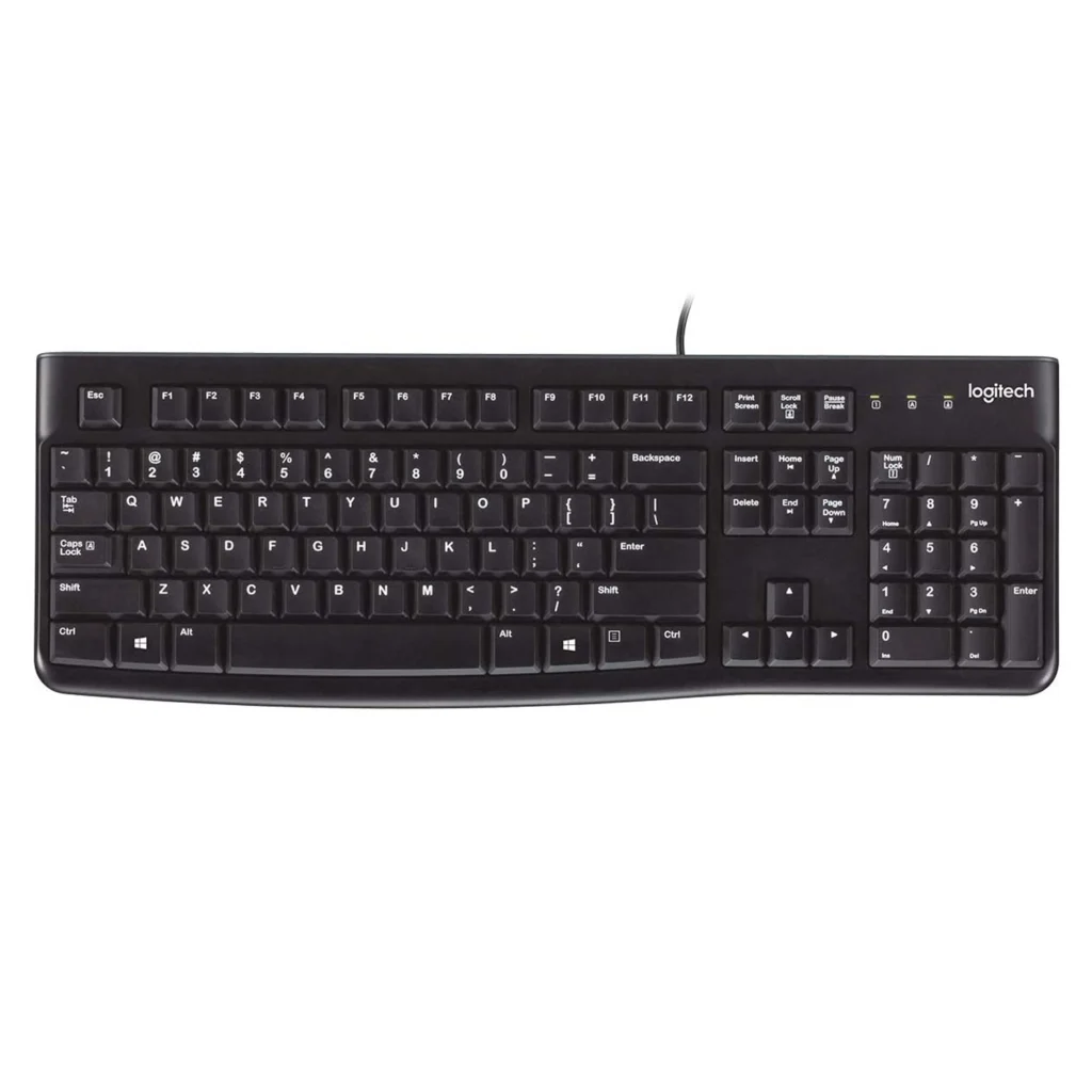 Teclado c/Cable Logitech K120 Negro
