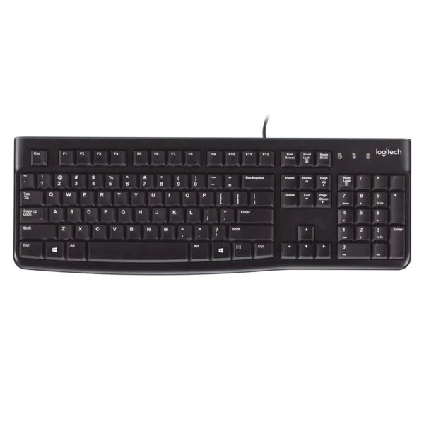 Teclado c/Cable Logitech K120 Negro