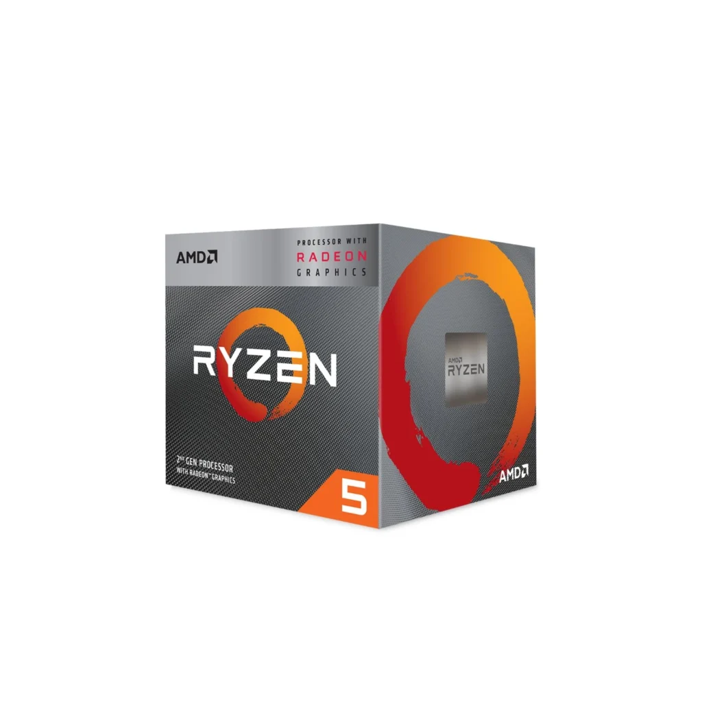 Procesador Ryzen 5 3400G AM4 c/Radeon Vega 11